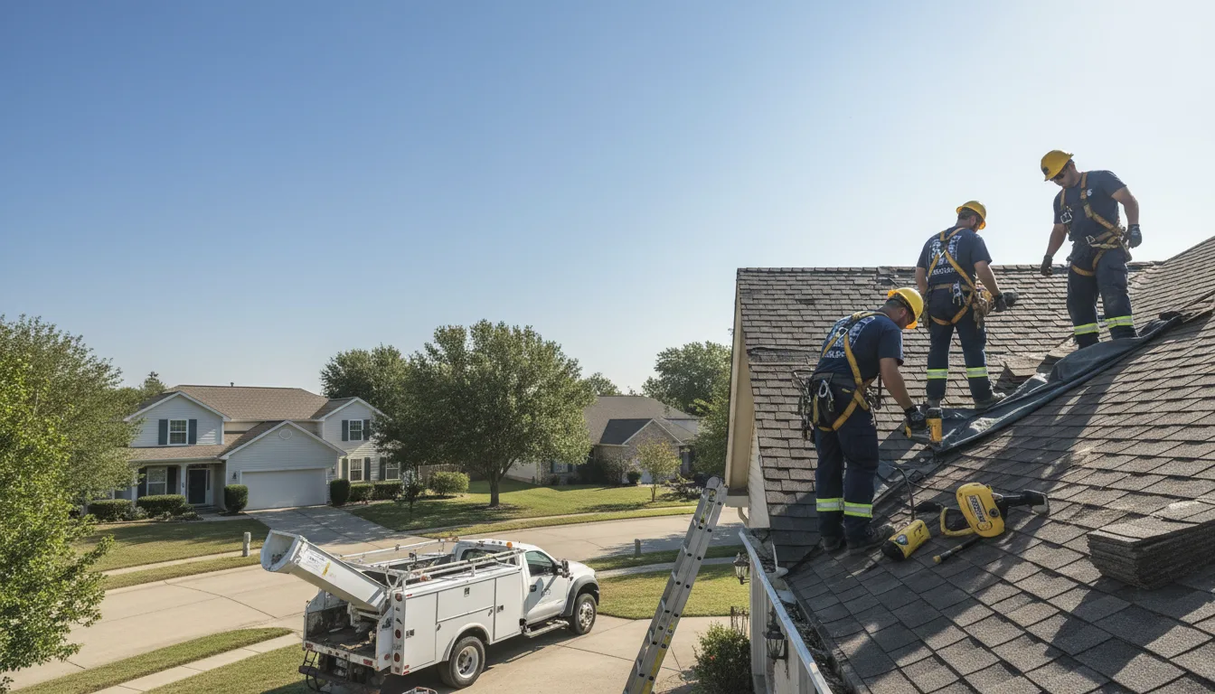 Storm Damage Roof Repair in Byrnedale, PA